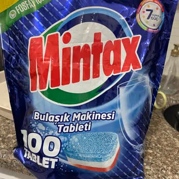 Mintax Tabletleri Bulaşık Makinesinde İz Bırakıyor