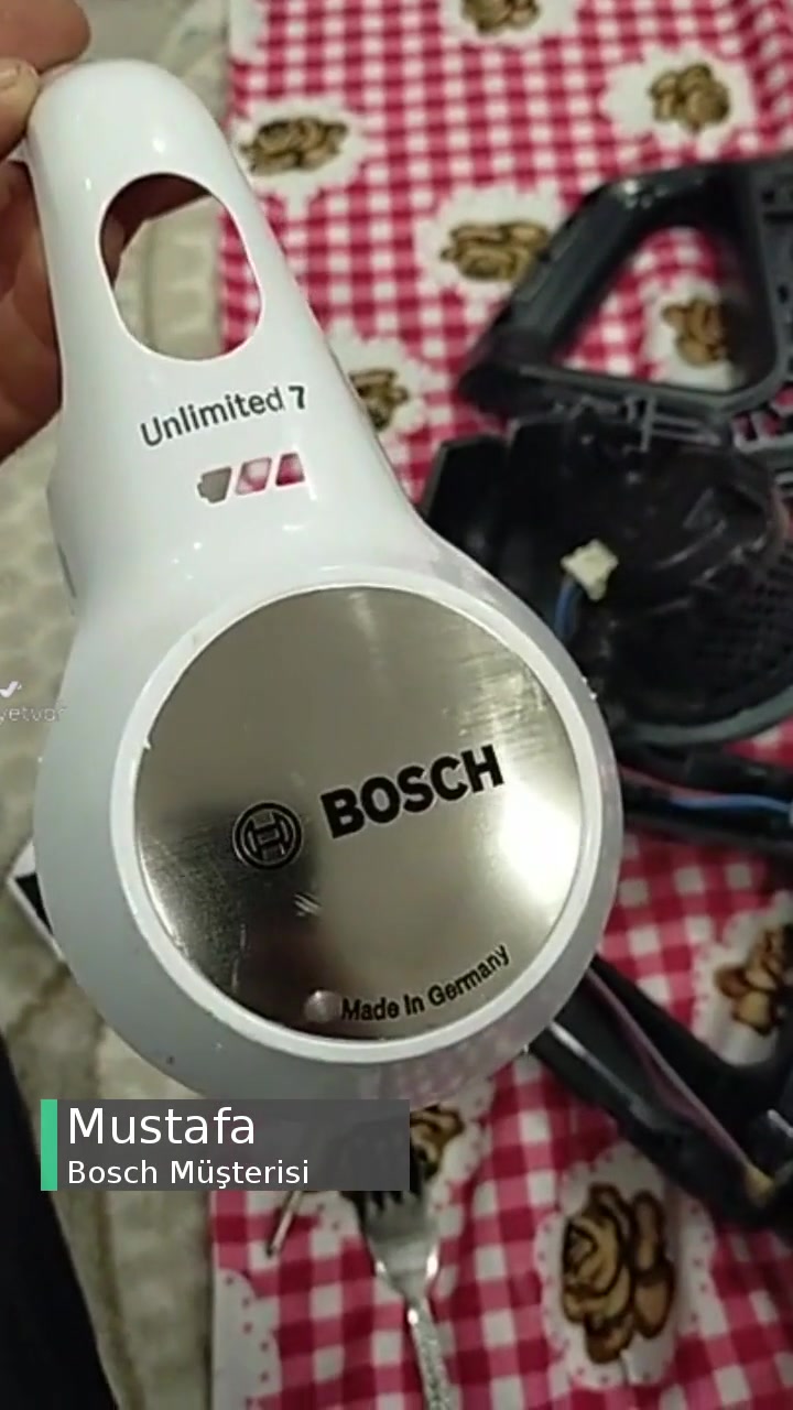 Bosch Unlimited 7 Süpürge Sıkıntısı! videonun kapak resmi