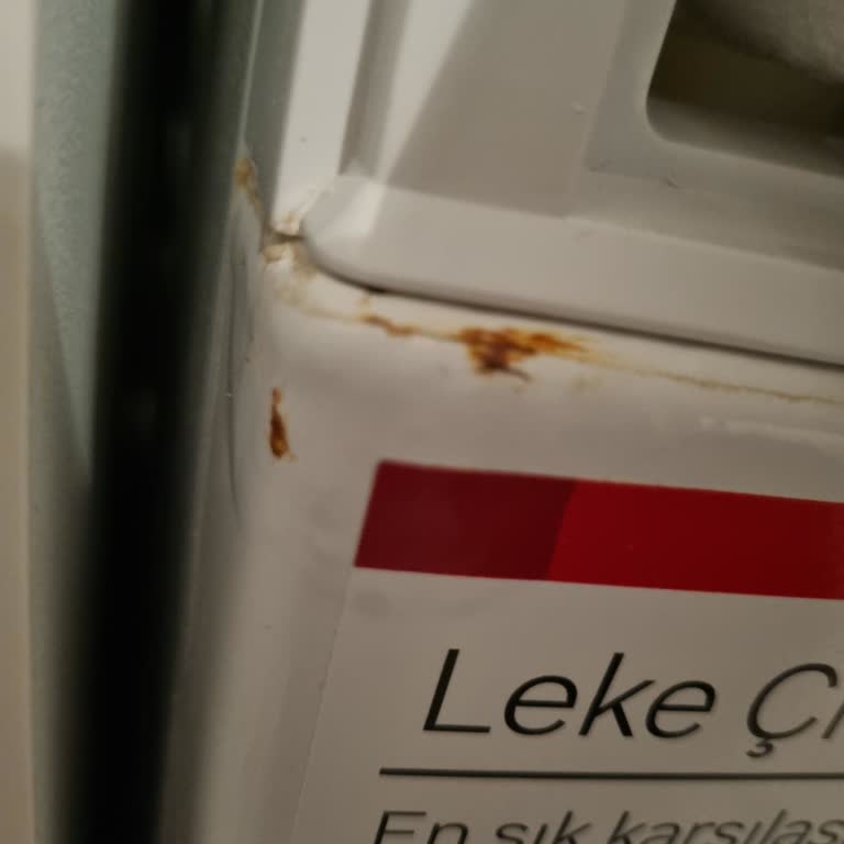 Bosch Çamaşır Makinesinde Deterjan Çekmece Altındaki Paslanma Ve Garanti Talebi