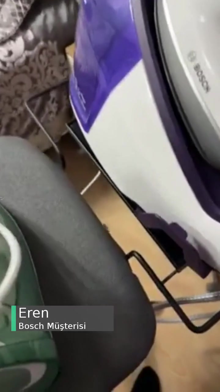 Bosch Serie 8 Ütü – Kireç Temizleme Kapağı Yerinde Durmuyor videonun kapak resmi