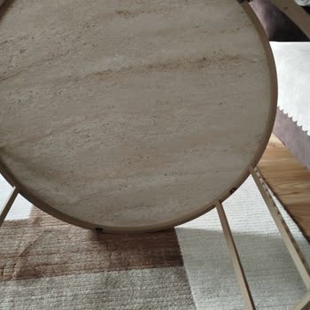 Vivense'den Aldığım Luanda Sehpa Takımının Boya Dökülmesi Ve Değişim Talebi