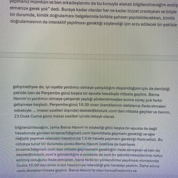 Bot Tarafından Şikayet Oluşturulamaması Ve Hesabın Haksız Kapatılması