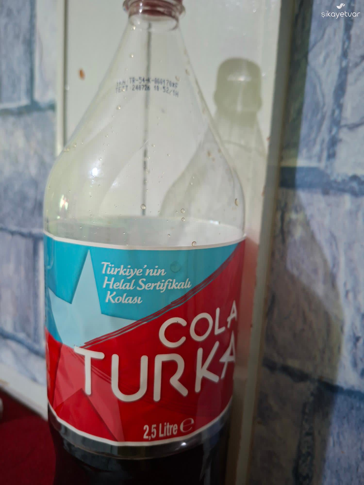 Turka Blocks Zırhlı Toptan Market Cola Turka Şişelerinde Kötü Koku Ve Tat Şikayeti ...