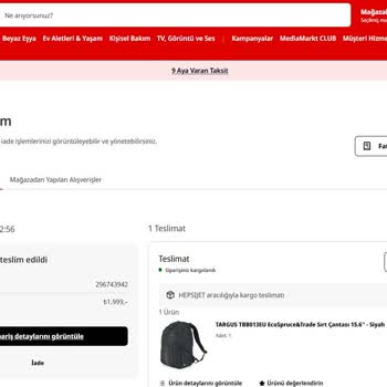 Hasarlı Çanta Ve Geciken İade Süreci Hakkında Acil İade Ve Açıklama Talebi