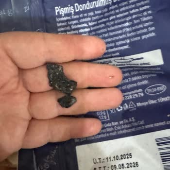 Maret Paket Dönerinde Plastik Parça Tespit Edildi