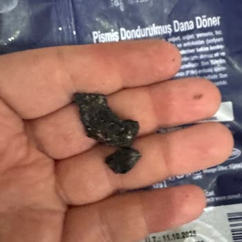 Maret Paket Dönerinde Plastik Parça Tespit Edildi