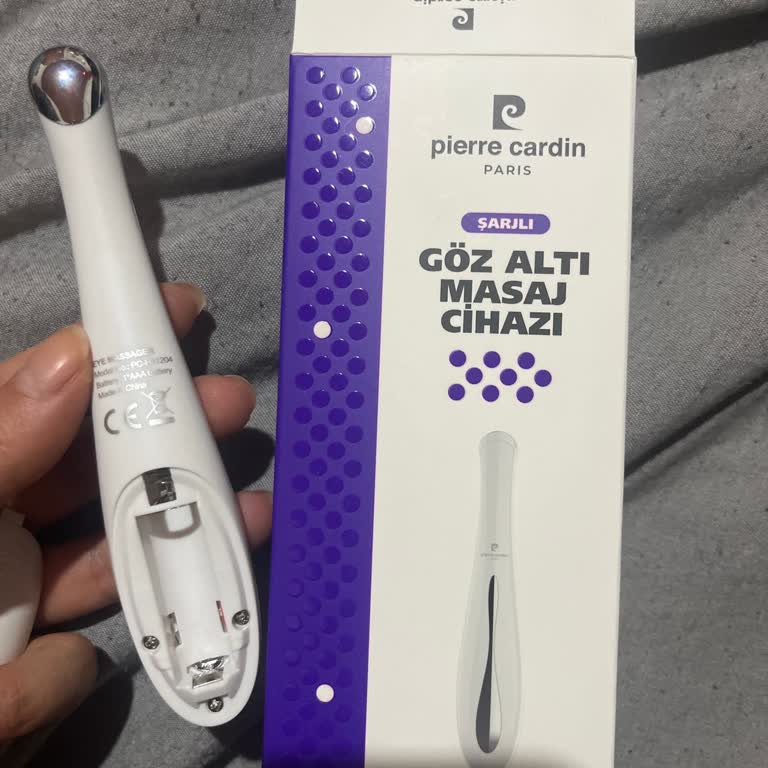 Pierre Cardin Göz Altı Masaj Cihazı Çalışmıyor Ve Şarj Bilgisi Yanıltıcı