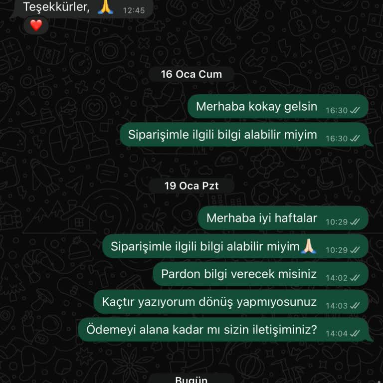 Özel Üretim Ayakkabı Gönderilmedi Ve 6.400 TL İadesi Bekleniyor