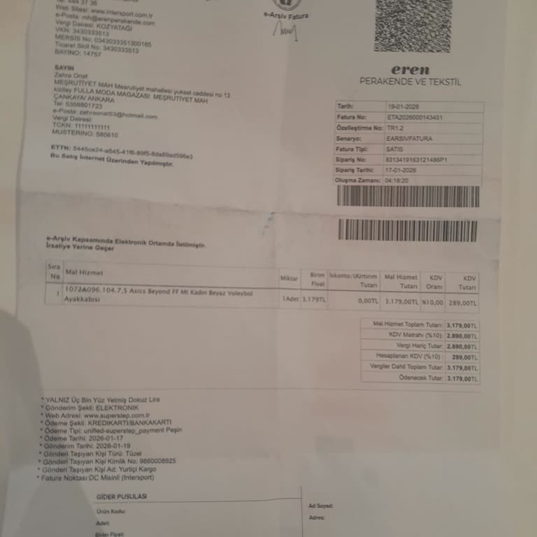 Ürün Farklı Depodan Gönderildiği İçin Mağaza İade Almadı, Acil Çözüm İstiyorum