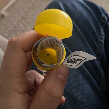 Oyuncak Olmayan Sürpriz Yumurta İçin Ürün Değişimi Talebi