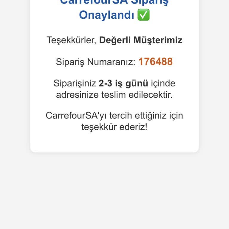 Carrefour SA’nın Sahte TikTok Sayfası Ve Web Sitesi Üzerinden Çekilen 5.999 TL İçin Sorumluluğu