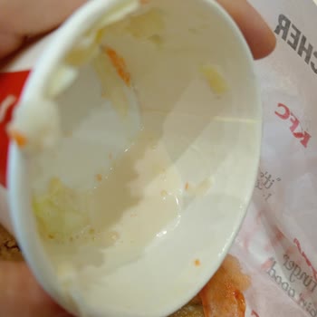 KFC Ankara Cepa AVM'de Çiğ Tavuk Ve Bayat Patates Sorunu