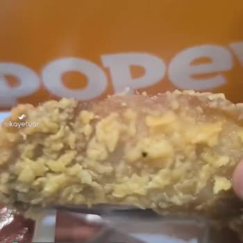 Eskişehir Espark Popeyes Yemekte Tüy Var!