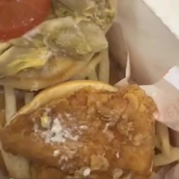 Popeyes Sağlık Kurallarına Aykırı Yiyecek