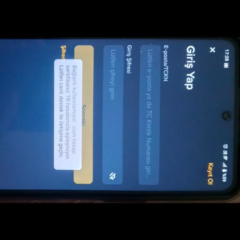 Kimlik Bilgileri Uyuşmadığı İçin Binance TR ve Global Hesap Birleştirilemiyor