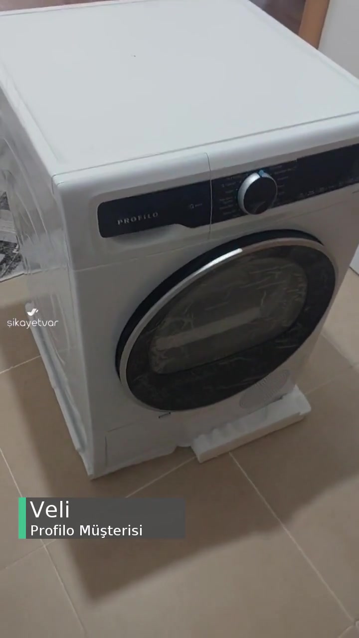 Profilo Kurutma Makinesi Hasarlı Teslimi! videonun kapak resmi