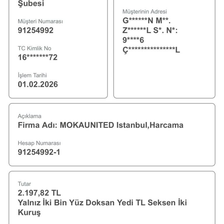 Moka United POS’ta Aşırı Tahsilat Ve İade Talebi