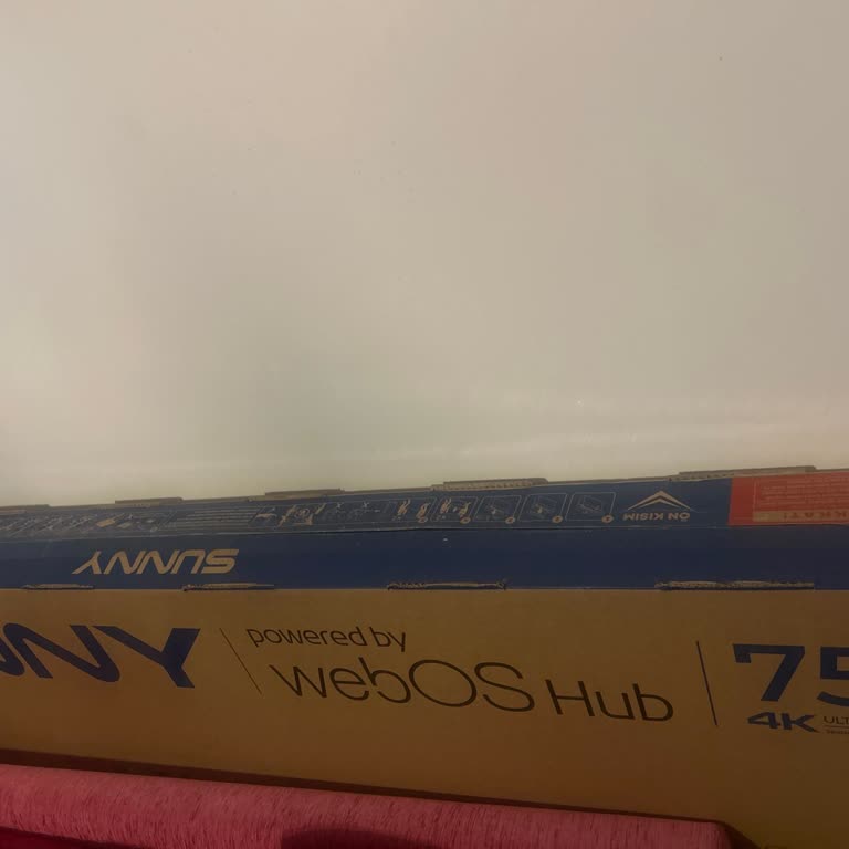 Kırık Gelen 75 İnç Sunny Televizyonun Değişimi İçin 3 Aylık İletişimsizlik