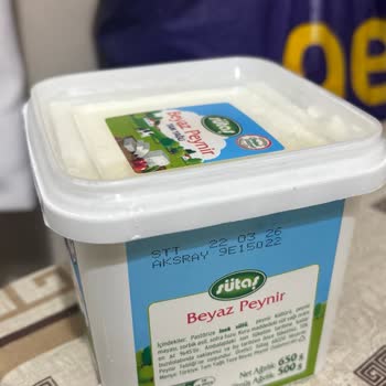 Sütaş Tam Yağlı Beyaz Peyniri Gaz Kokusuyla Bozulmuş