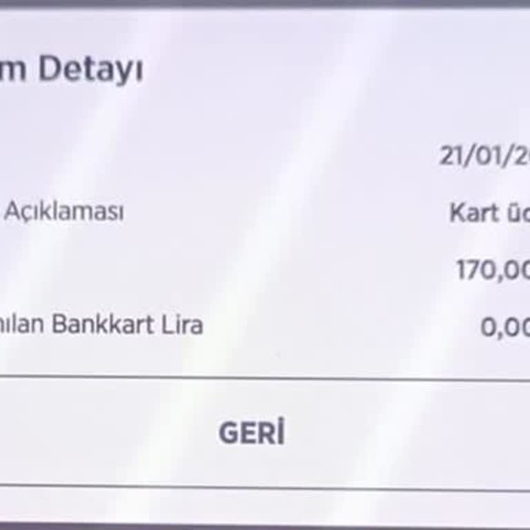 Ziraat Bankası Kart Ücretinin Haksız Kesilmesi