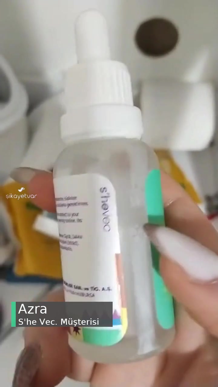 S'he Vec. Şişe Çatlak Çıktı Ve Ürünü Kullanamadım! videonun kapak resmi