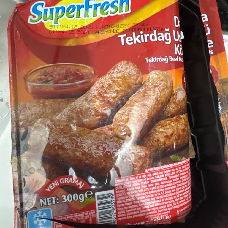 Son Kullanma Tarihi Geçmiş Köfte Teslimatı Ve İade Talebi
