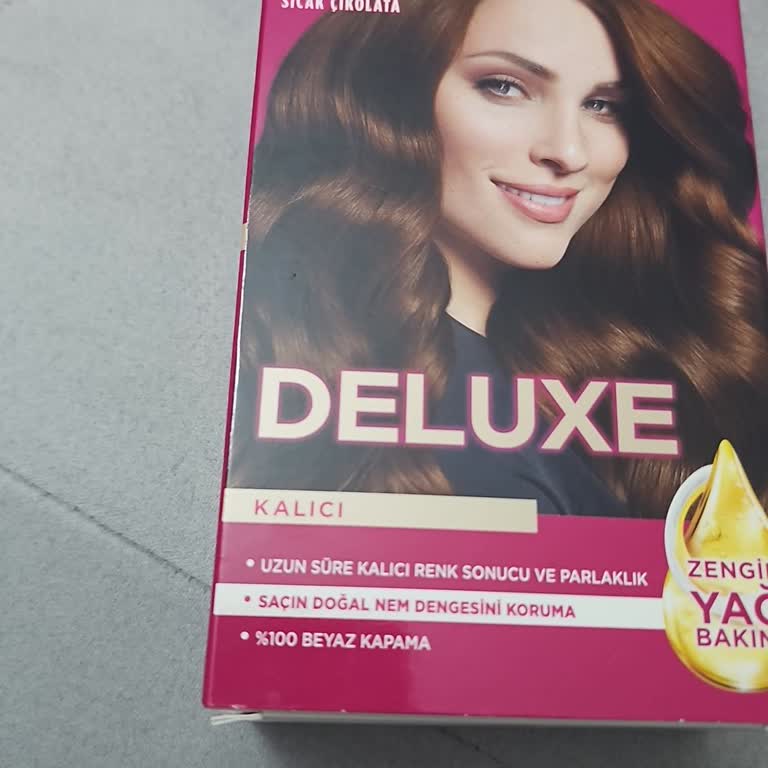 Palette Deluxe Saç Boyası Saç Rengimi Koyu Siyaha Dönüştürdü