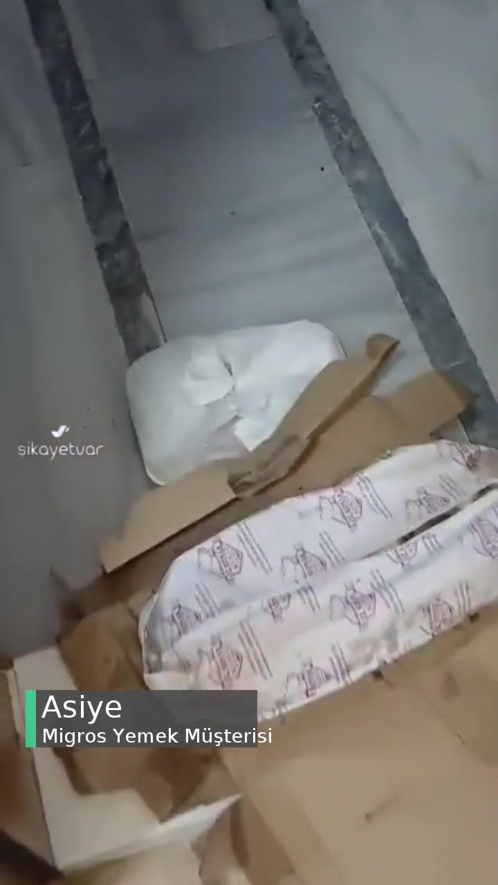 Migros Yemek Siparişi Kurye Saygısızlığı! videonun kapak resmi