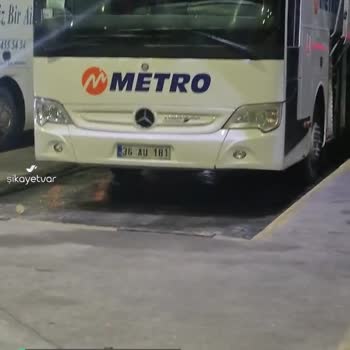 Metro Turizm 5 Saat Otoyolda Kaldık