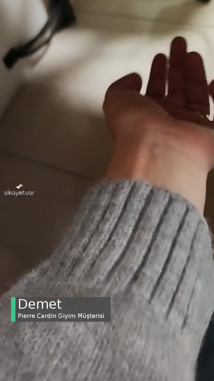 Pierre Cardin Giyim Talimatlara Uydum Ama Ürün Çekti! videonun kapak resmi