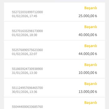 44.000 TL Çekim İşlemi Başarılı Görünmesine Rağmen Hesaba Yansımıyor