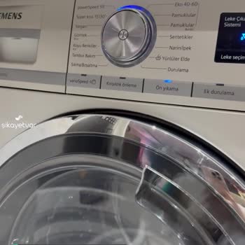 Siemens Çamaşır Makinesi Dokunmatik Ekran Arızası - Çözüm Yok!