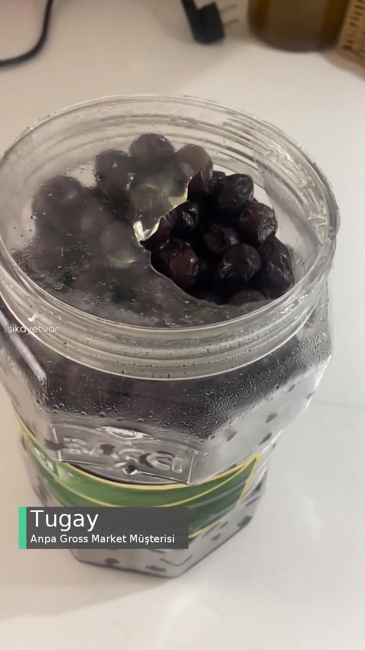Anpa Gross Market Kapalı Zeytin Kutusu, Açık Ambalaj Sorunu videonun kapak resmi