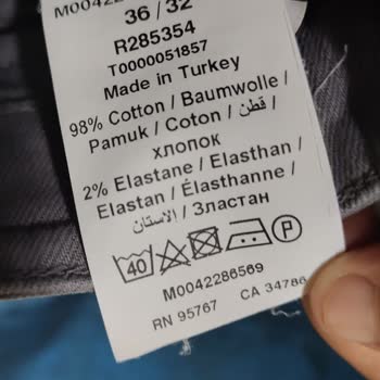 Mavi Keten Pantolonlarda Tekrar Eden Solma Ve Değişim Sorunu