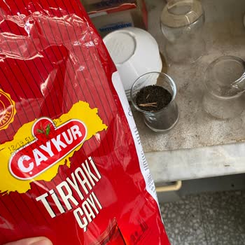 Çaykur Tiryaki Çay Paketi İçinde Tahta Kıymık Bulunması