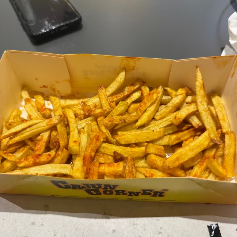 Elazığ Elysium AVM Cajun Corner’da Aşırı Yağlı Double Patates İçin Özür Bekliyorum