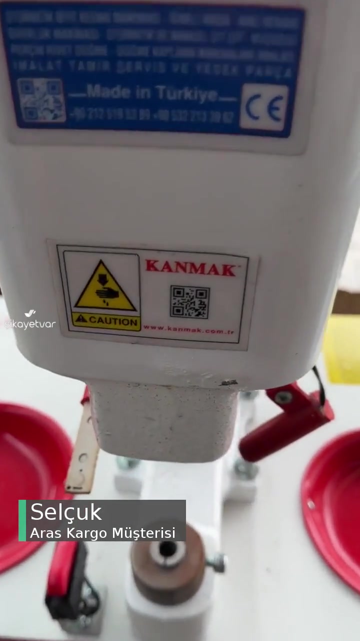 Aras Kargo Makine Taşıma Esnasında Her Yeri Zarar Görmüş! videonun kapak resmi