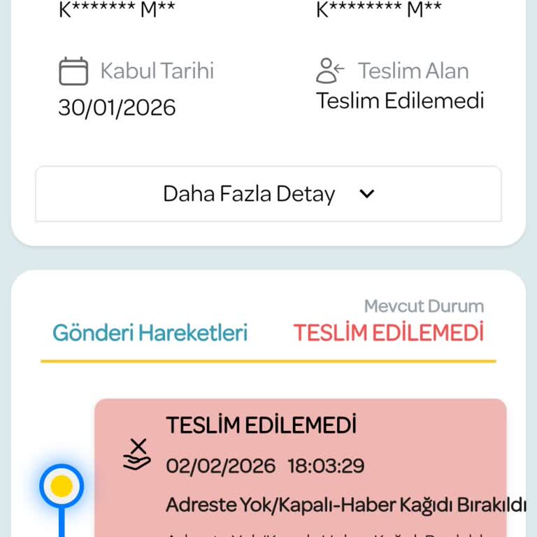 Tekirdağ Kapaklı PTT Kargo Şubesinde Adreste Yok Yanılsaması Ve Teslimat Sorunu