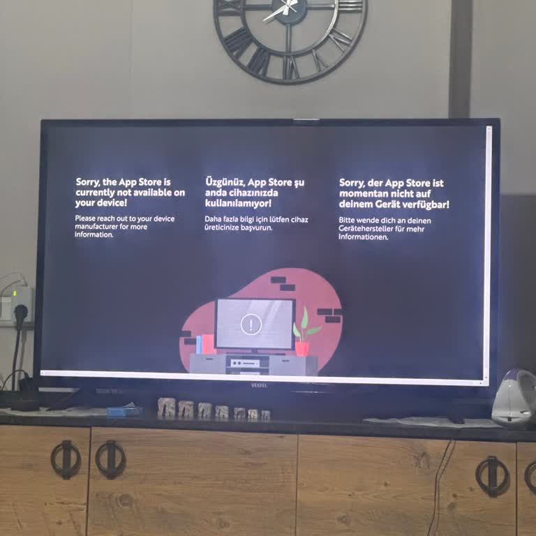 Vestel Smart TV'de App Store Çalışmıyor Ve Puhu TV Erişilemiyor