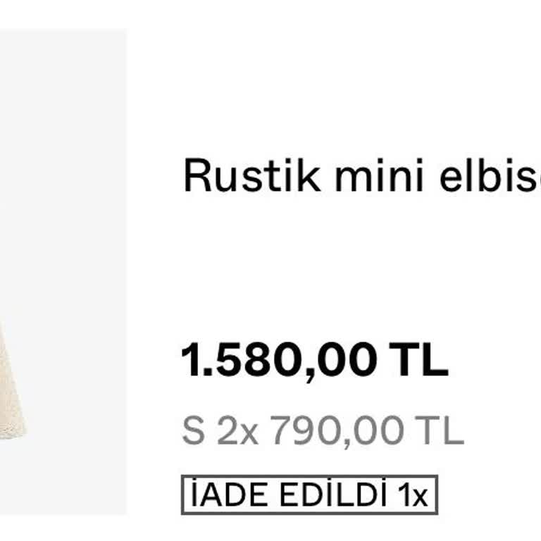 Bershka Online Mağazasından Fiyat Düşüşü Sonrası Yanlış İade Ve 200 TL Fazla Ödeme