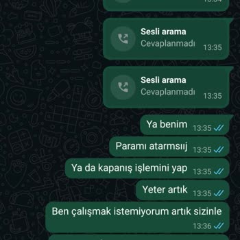 Ifastürk Kapanış İşlemi Yapılmadan Ödenen 49 Bin TL’nin Mahsup Edilmesi Ve İade Reddi