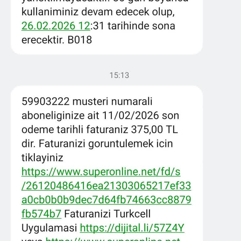 Engelli Tarifemde Beklenmedik Ve Aşırı Fatura Artışı