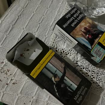 Marlboro Edge Slim Sigarada Bozuk Tat Ve Dökülen Tütün