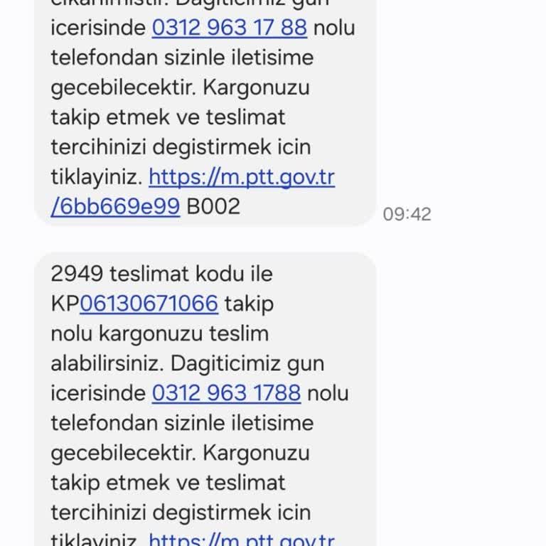 Kapıma Gelmeyen Kargo Ve Yanlış Şube Yönlendirmesi