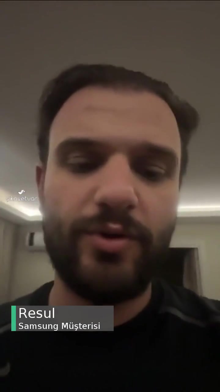 Samsung Televizyon Simsiyah Ekran 4 Aydır! videonun kapak resmi