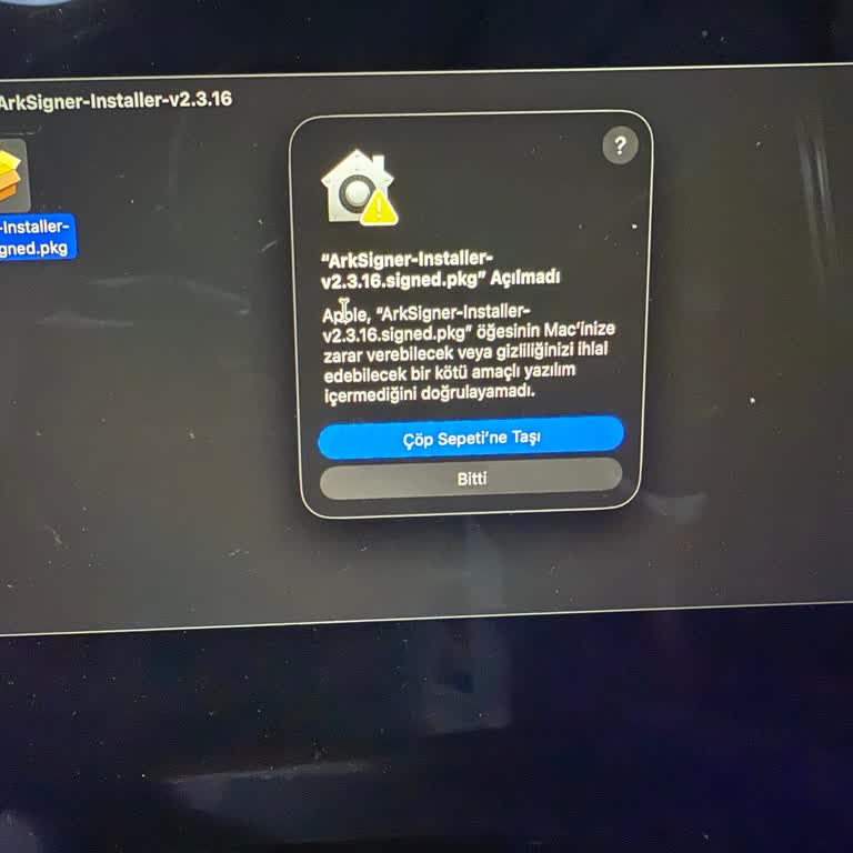 Arksigner Mac’te Çalışmıyor Ve E-İmza İşlemlerim Aksıyor