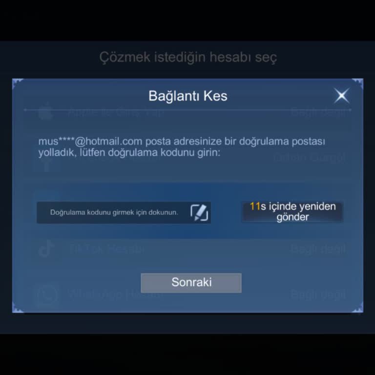 Mobile Legends Hesabım Çalındı, Destek Yanıt Vermiyor