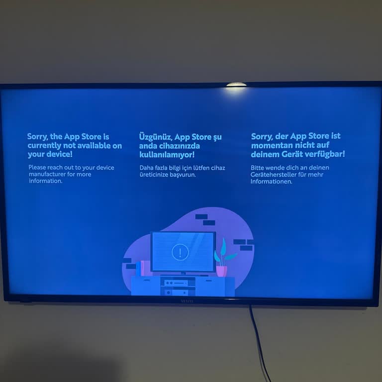 Vestel TV’de App Store Bağlantısı Yıllık Tekrarlayan Kesintiye Maruz Kalıyor