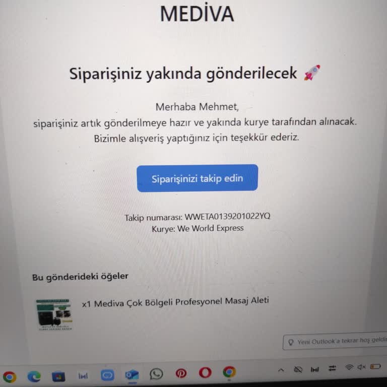 Medivatr.com 35 Gün Geçmesine Rağmen Ürünüm Hâlâ Elime Ulaşmadı