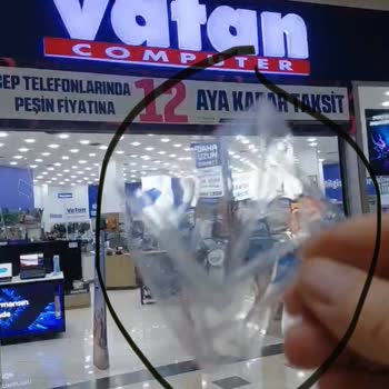 Kırılmaz Cam İstediğimde Yanıltıcı Plastik Naylon Takıldı Ve İade Talep Ediyorum